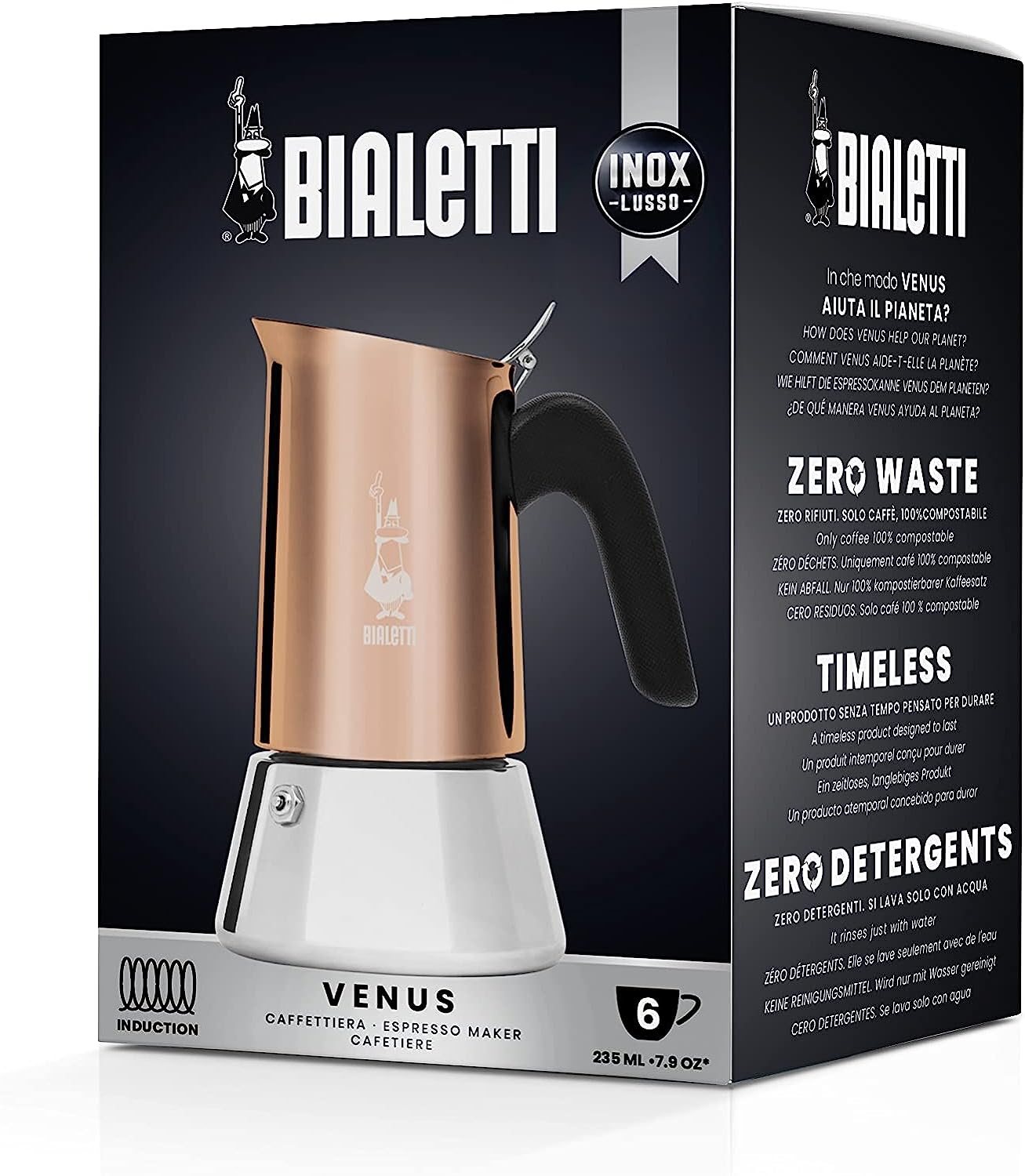 Bialetti Venus Espresso 6cup - Blackstone's of Beacon Hill